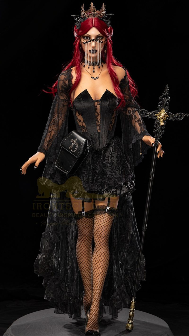 Red Hair Gothic Sex Doll 169cm S47 Gia