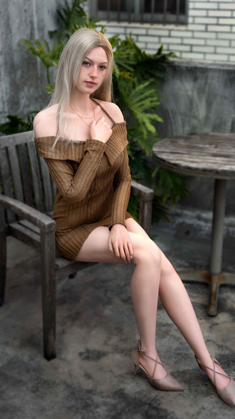 Evelina – 175cm E Cup Zelex Doll | Movable Jaws