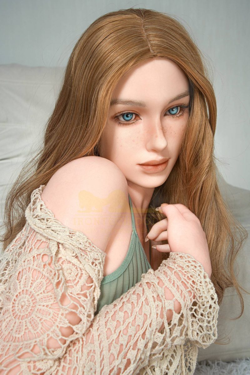 Blonde Life Size Sex Doll Silicone 162cm 22