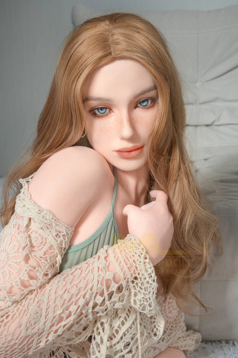 Blonde Life Size Sex Doll Silicone 162cm 24