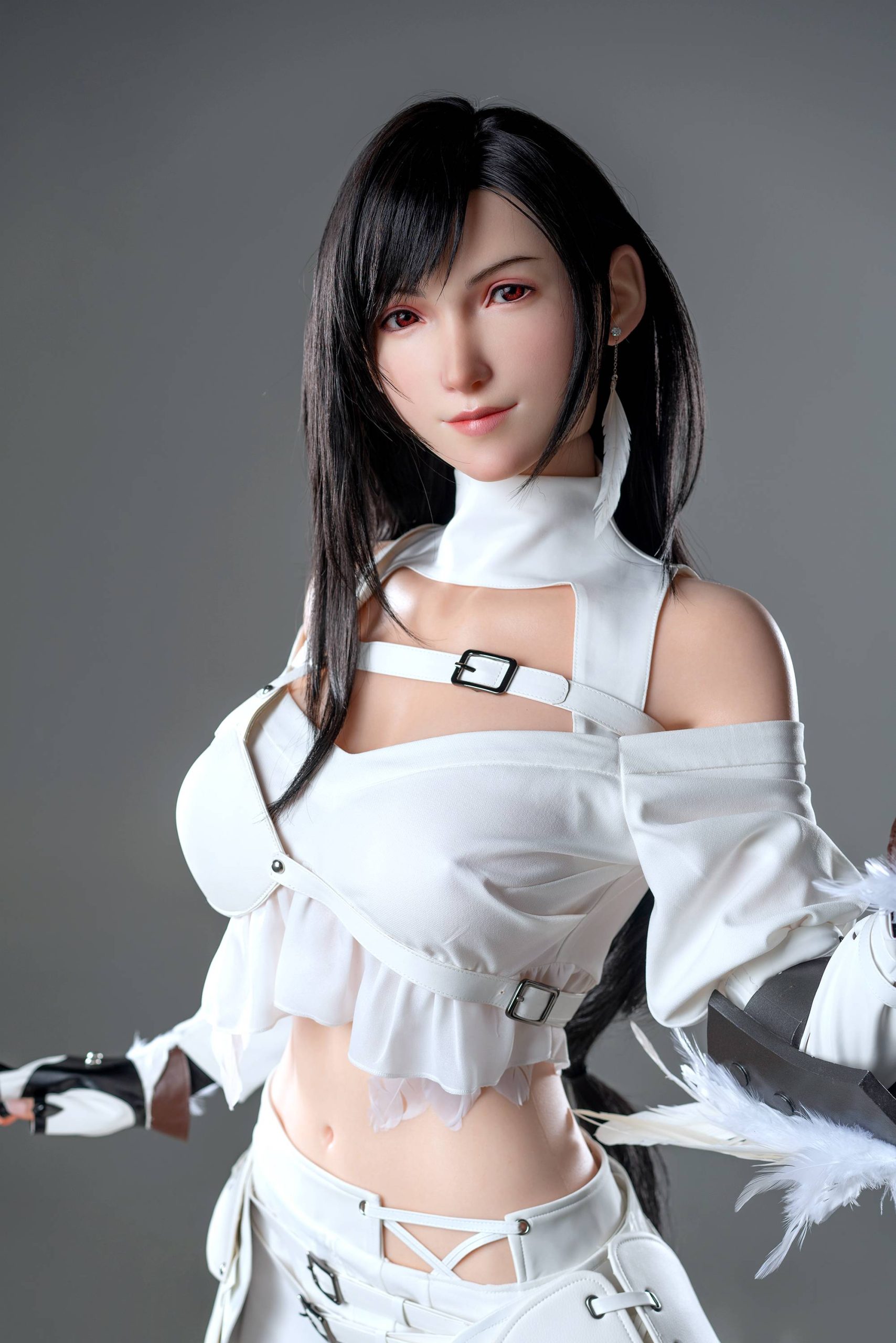 game lady tifa smile