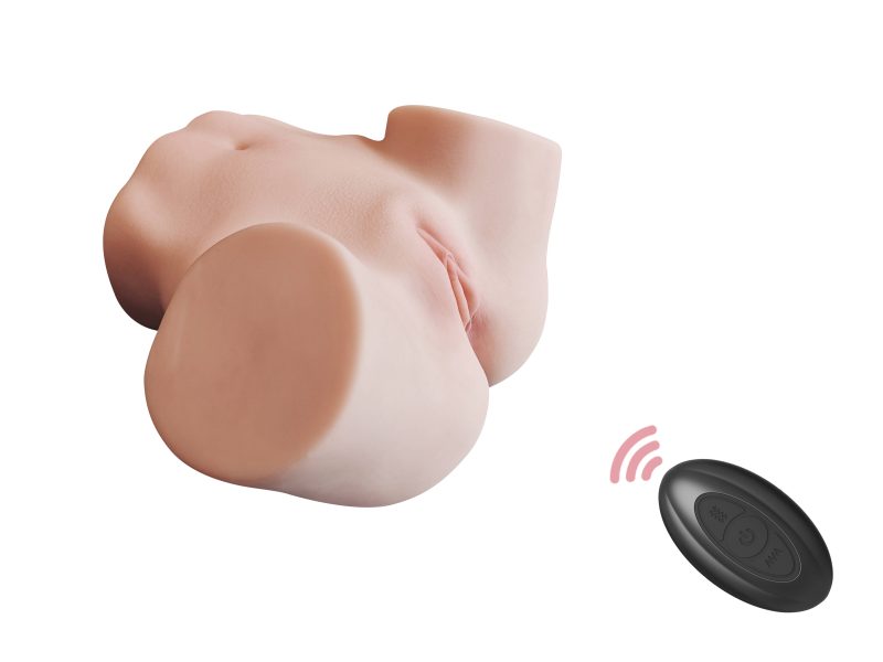 Vibrating Mini TPE Butt Torso