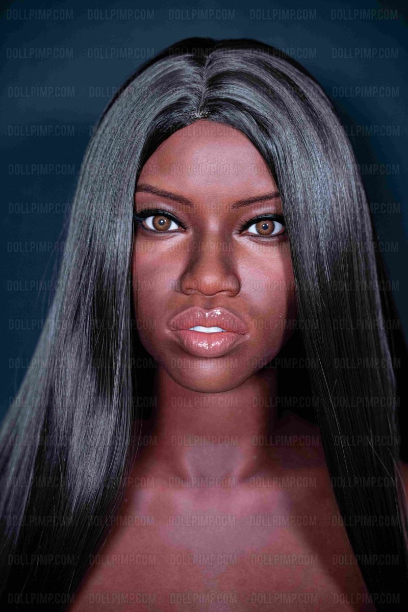 fanreal 170cm ebony sex doll Ellie 9