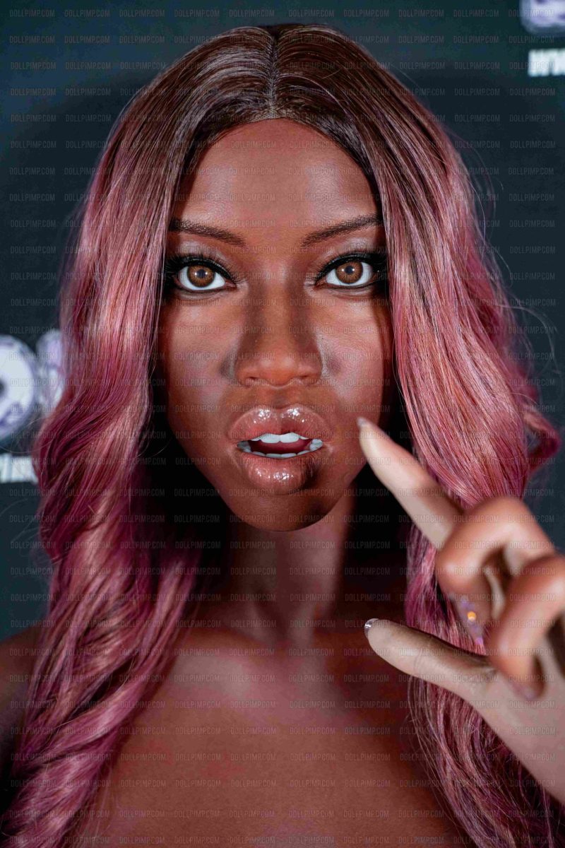 fanreal 170cm ebony sex doll Ellie 5