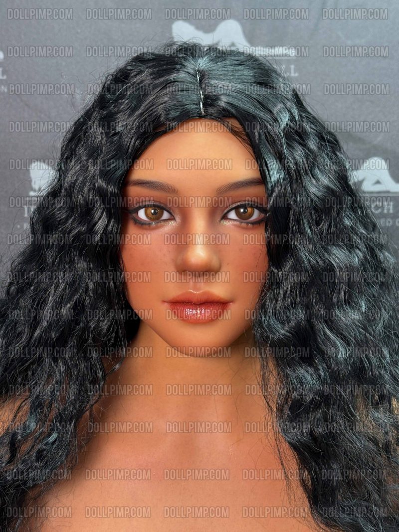 [USA In-Stock] Dark Tanned Brunette Sex Doll 164cm S39 Layla 2