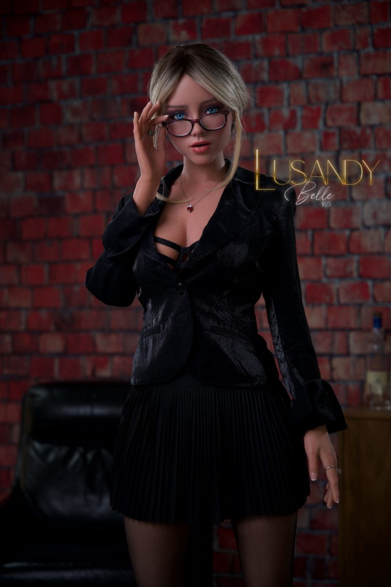 Belle - 165cm/5ft 5in Platinum Silicone Lusandy Doll 1