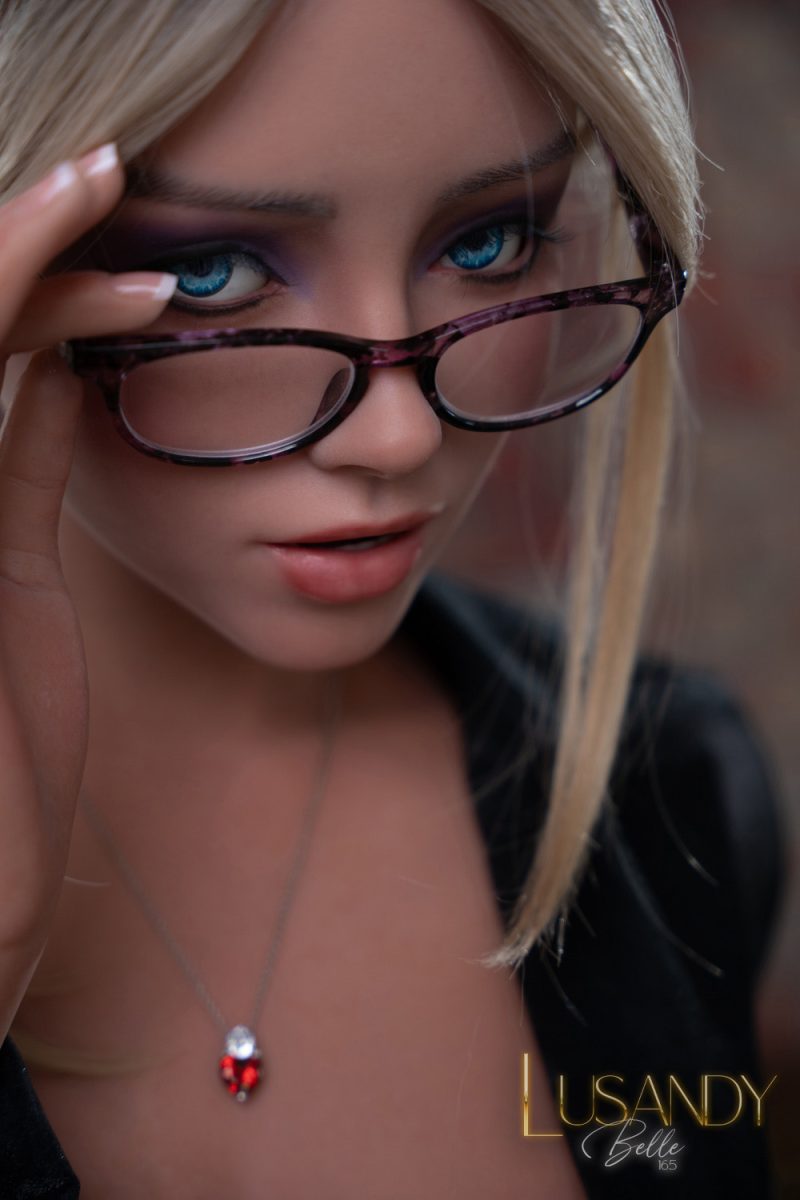 Belle - 165cm/5ft 5in Platinum Silicone Lusandy Doll 2