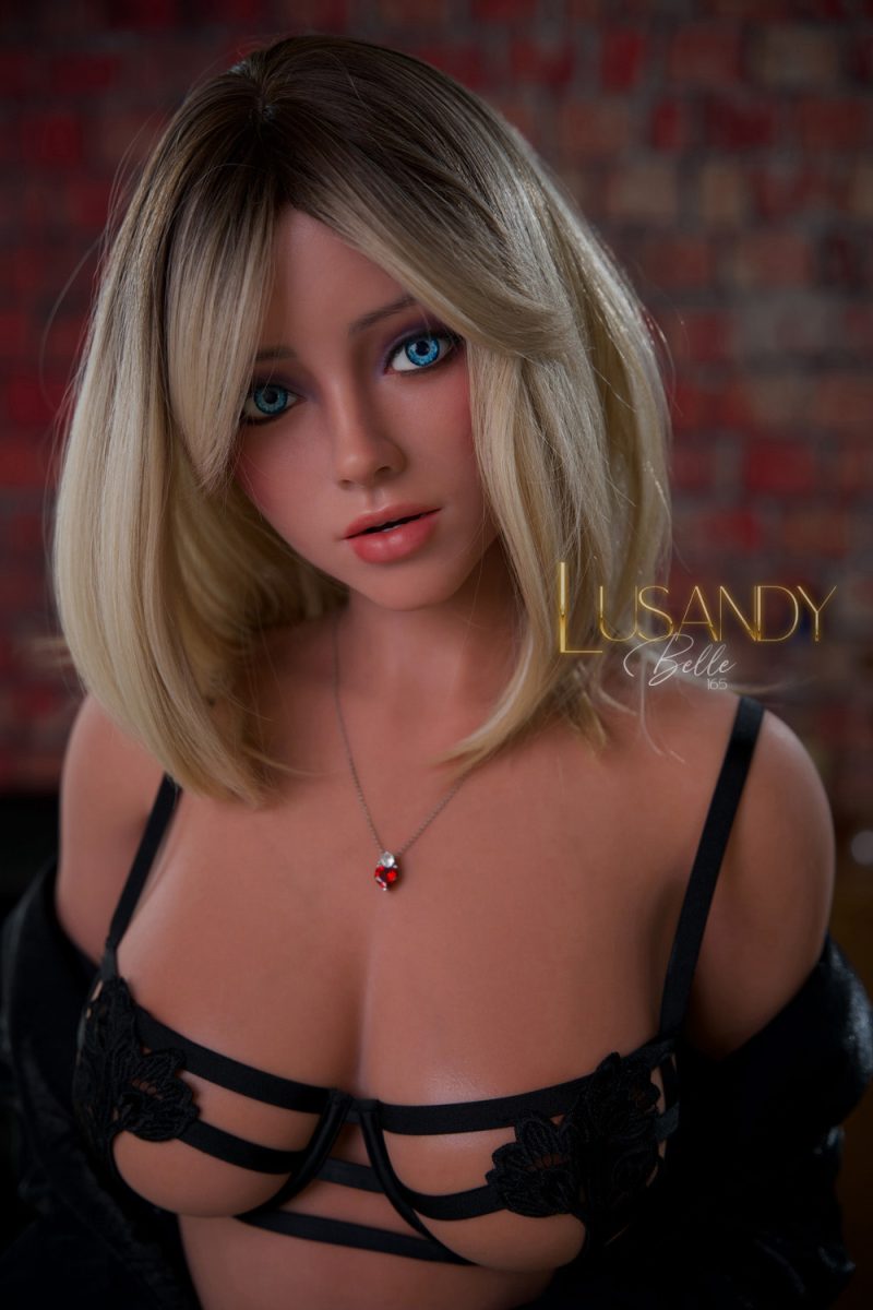 Belle - 165cm/5ft 5in Platinum Silicone Lusandy Doll 8