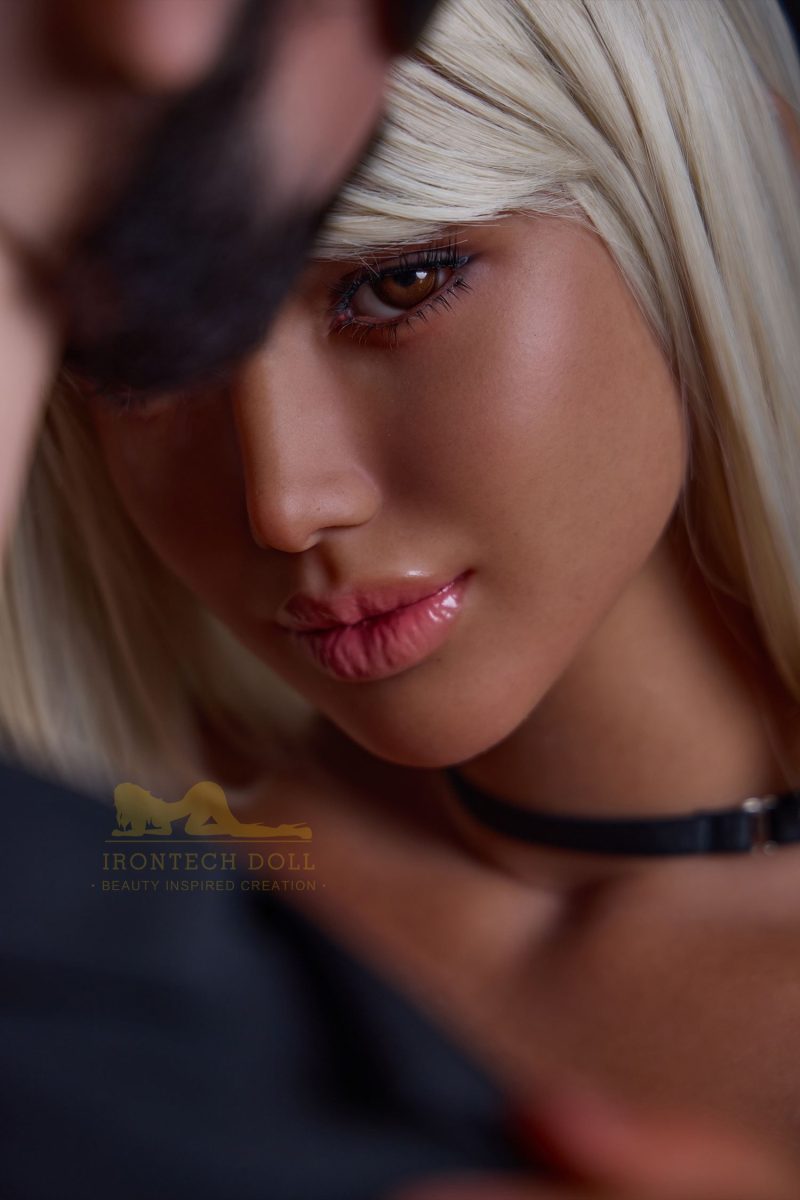 Celine S13 - 164cm Dark Tanned AIO Seamless Neck Sex Doll 10