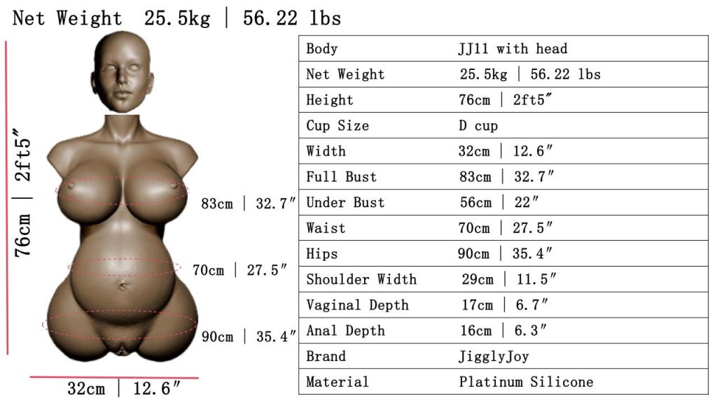 jiggly joy jj11 with head