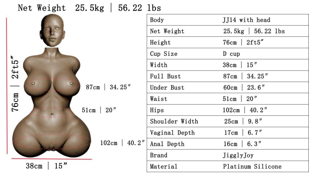 jiggly joy jj14 with head