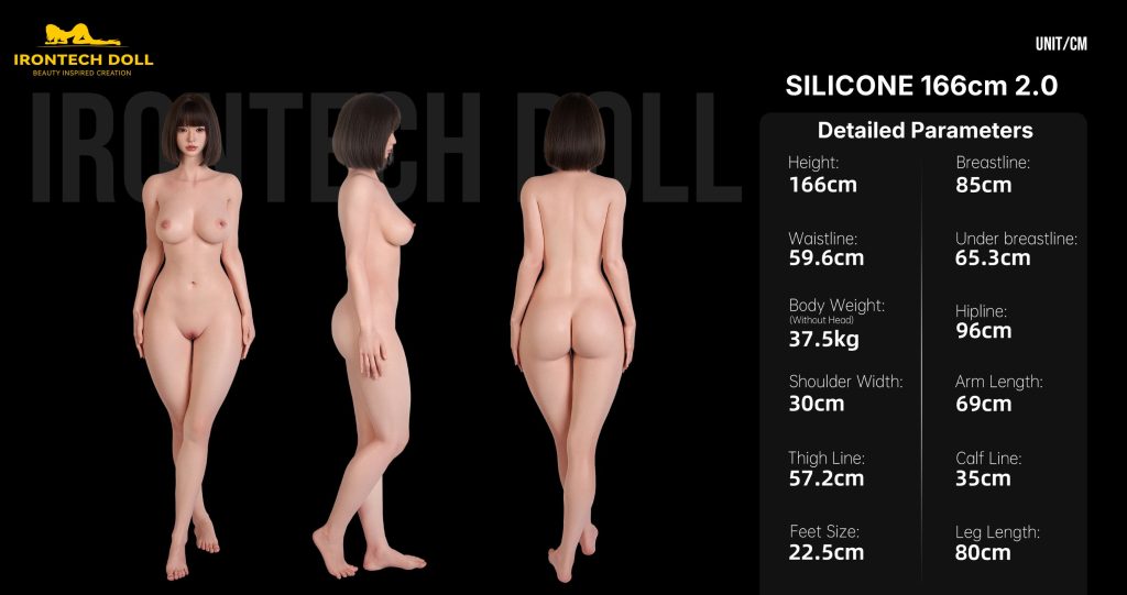 Irontech Doll silicone 166cm 2.0