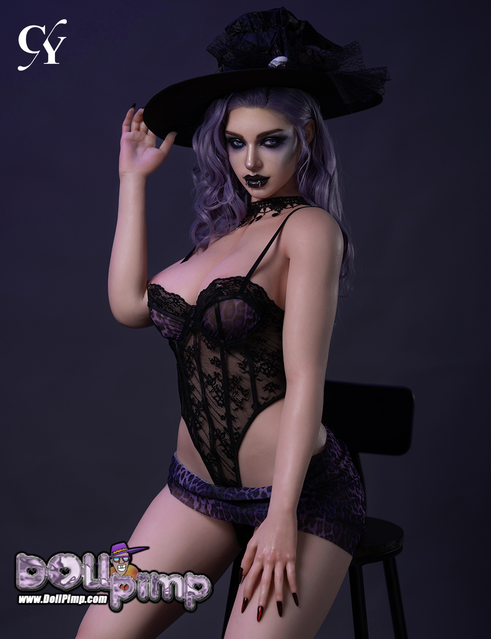TopCydoll - Elodie 176cm E-Cup Sex Doll Witch 8