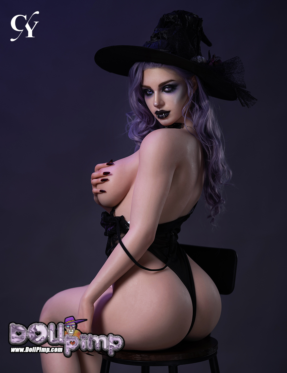 TopCydoll - Elodie 176cm E-Cup Sex Doll Witch 12