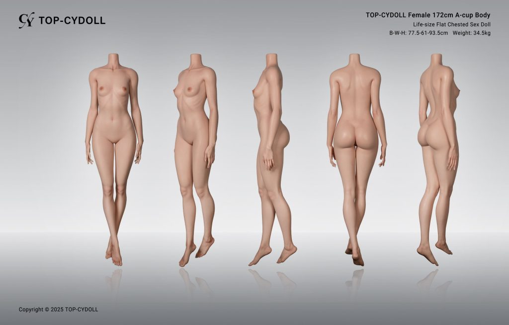 topcydoll 172cm A-cup measurements