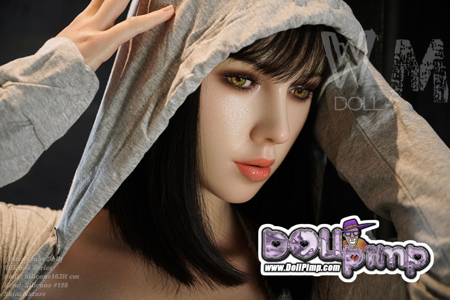 WM DOLL - Jasmine 198 163cm H-Cup Silicone BBW Sex Doll 14