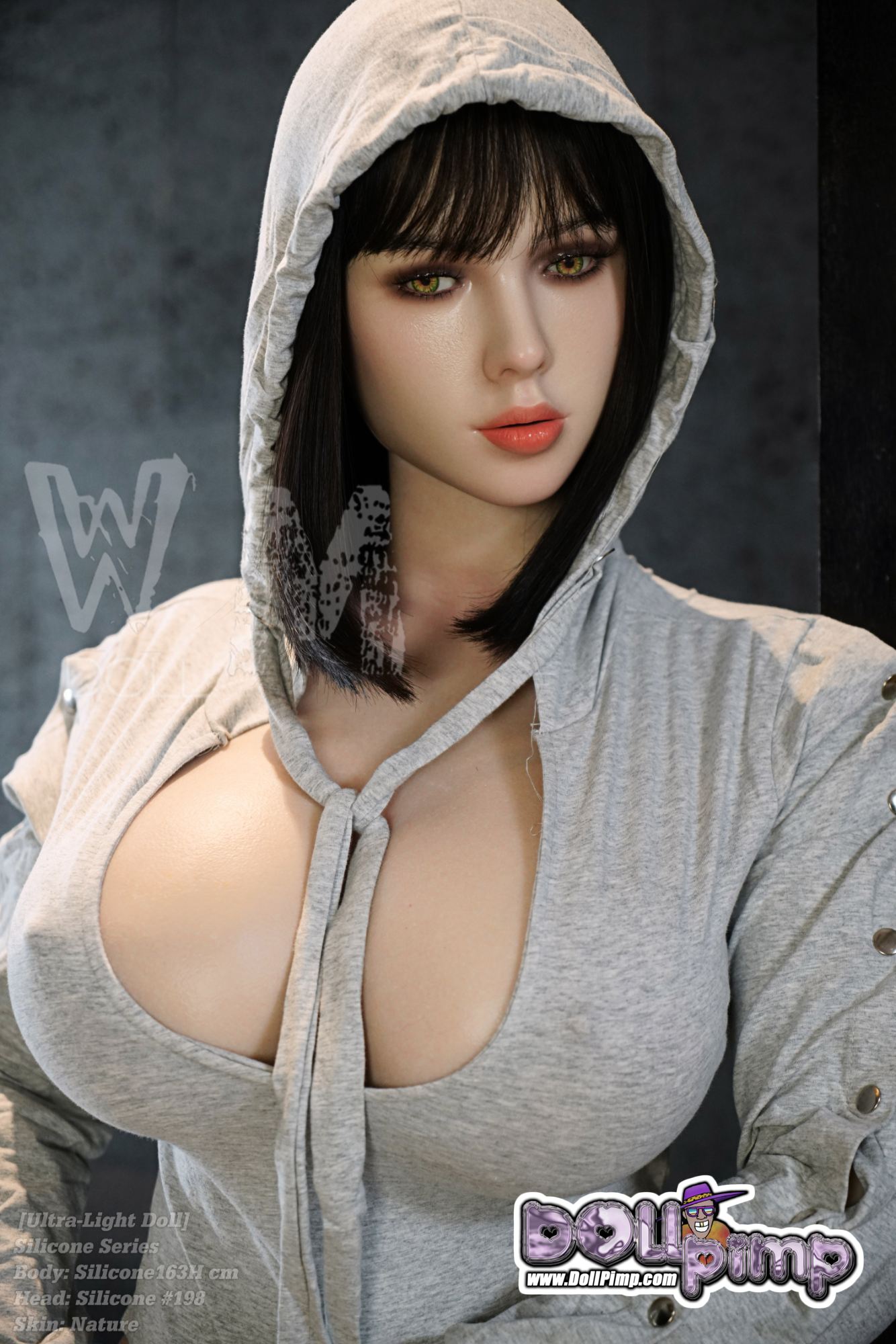 WM DOLL - Jasmine 198 163cm H-Cup Silicone BBW Sex Doll 17