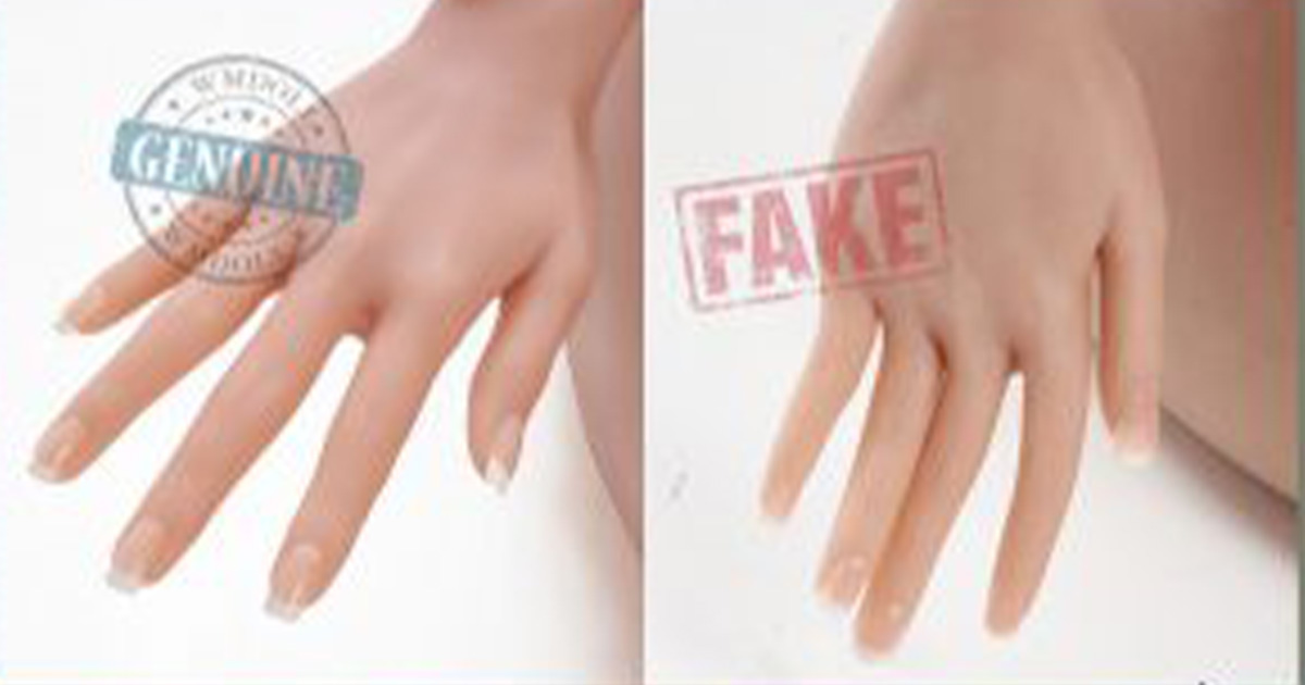 counterfeit sex dolls, real vs fake